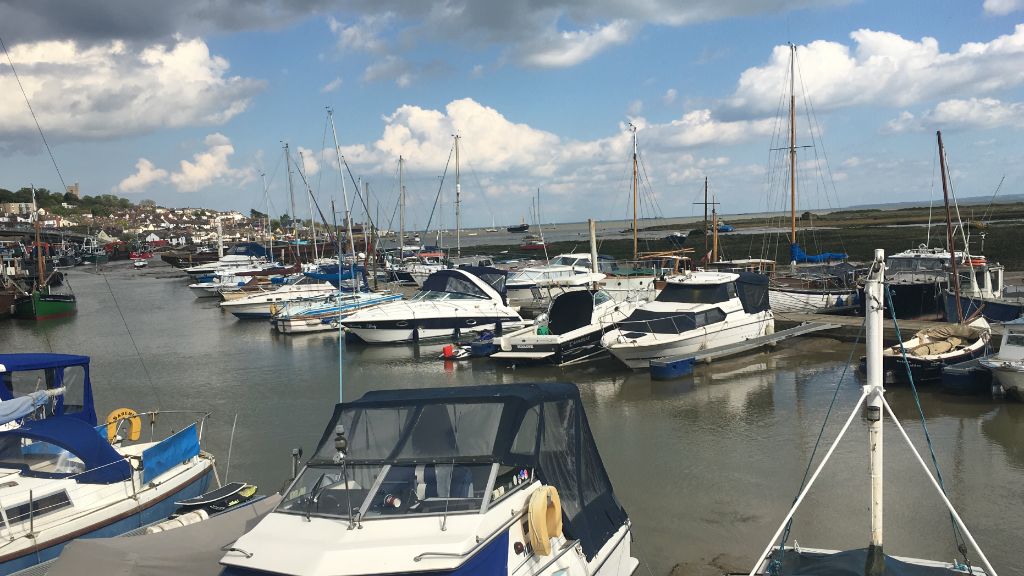 yacht mooring leigh